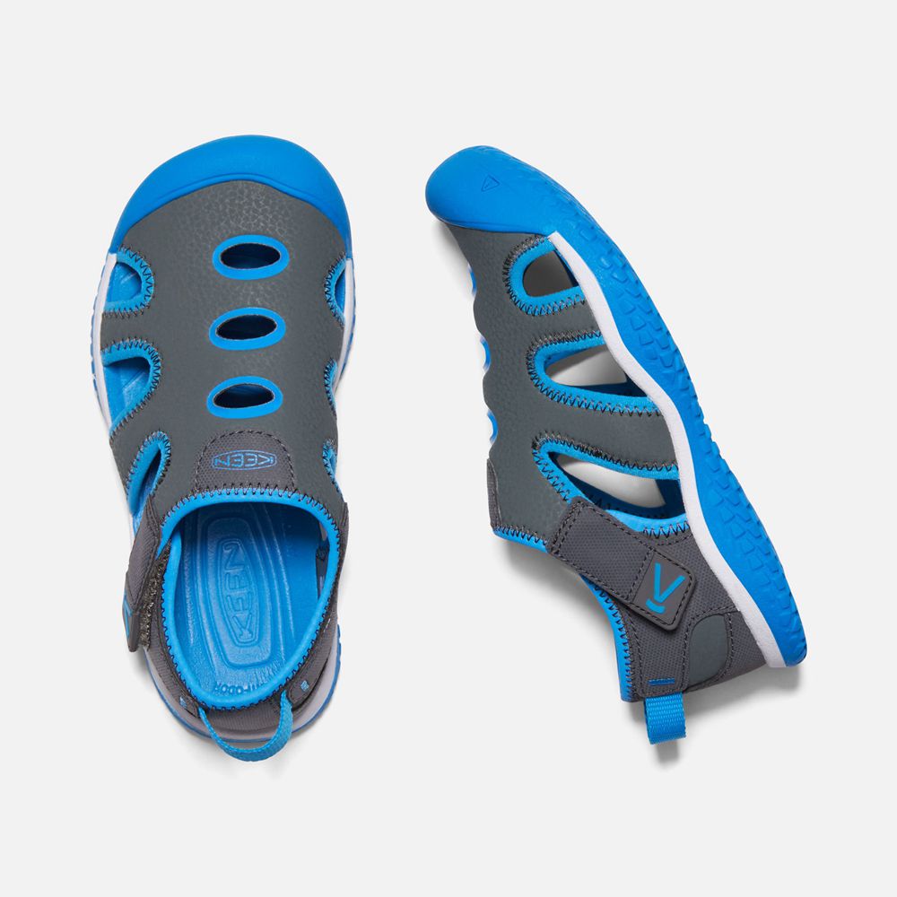 Sandalias Keen Mexico Azules/Grises - Niños Stingray - MY2486309